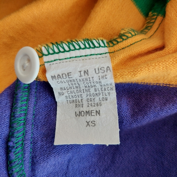 The Original PERLIS Mardi Gras Rugby Dress - XS - Picture 5 of 7